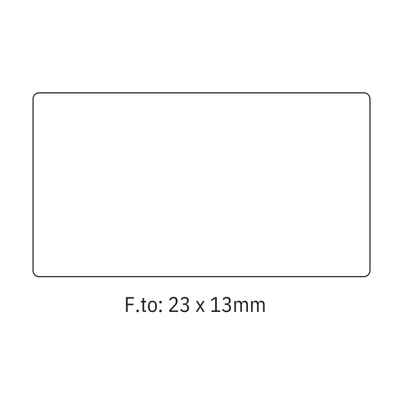 Etichette adesive permanenti vellum