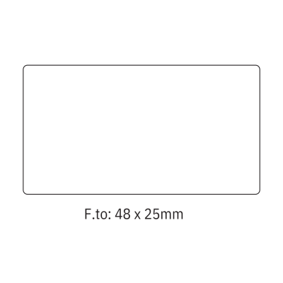 Etichette adesive permanenti vellum