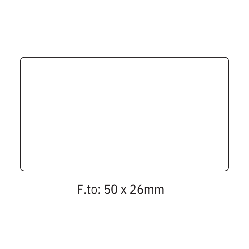 Etichette adesive permanenti vellum