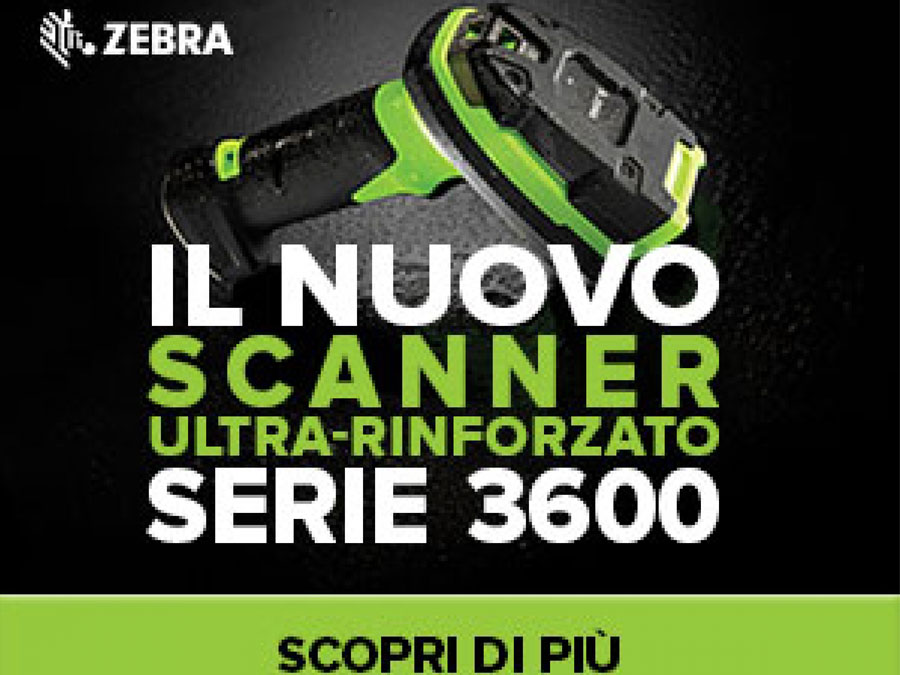 Nuovi scanner zebra ultra rugged serie 3600 extended range linear imager