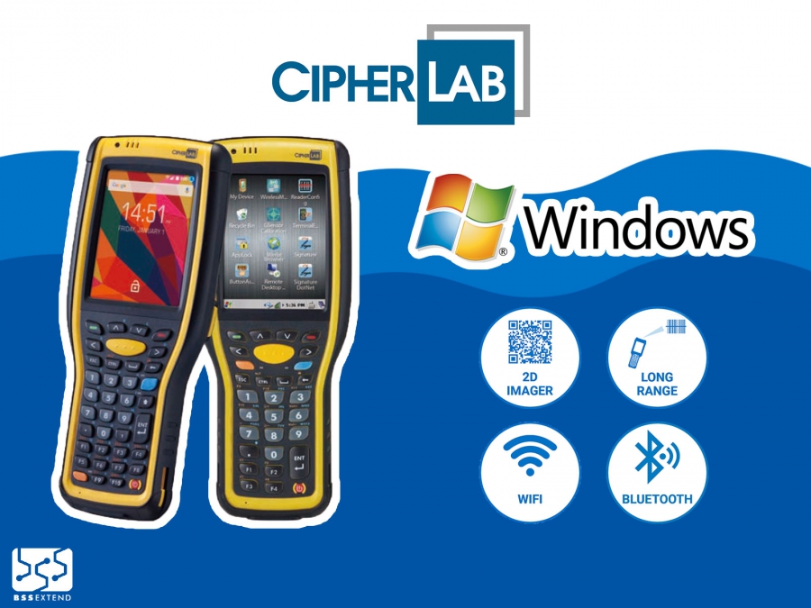 Non sei pronto per Android? C'è Cipherlab 9700 con Windows!