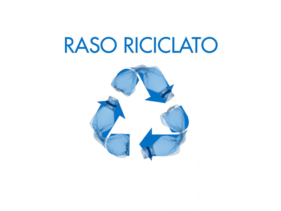 Raso riciclato: sostenibile e certificato!